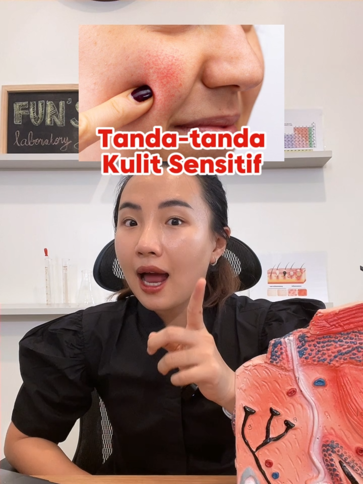 ini dia beberapa tanda kalau kulit kamu sensitif! #funskincare #kulitsensitive