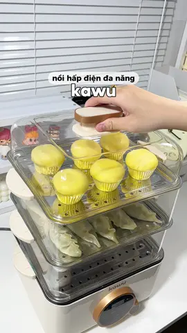 có e này tiện lợi ghê luôn 💗 tiết kiệm thời gian nữa chớ #unboxing #noihap3tang #kawu #nghile2009 #muataitiktokshop #LearnOnTikTok #giadung #tienloi #nhabep #noi3tangkawu 