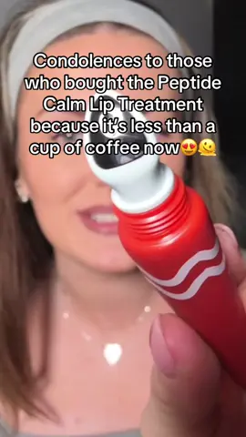 Peptide Calm Lip Treatment#beauty #BeautyTok #tiktokmademebuyit #foryoudays #spotlight 