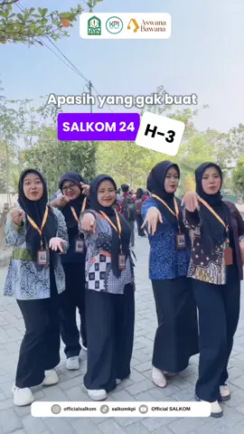 [H-3 SALKOM 2024] Gimana nihh salkomers persiapan SALKOM 24 kalian?? Kurang 3 hari lagi lohh 🫣 ___________________________  _More information:_  Instagram : officialsalkom  Tiktok : salkomkpi Youtube : Official SALKOM @officialsalkom @kpi.iainkediri @dema_fuda_iainkediri @officialiainkediri 
 #salkom2024 #prodikpi #iainkediri #fyp #maba2024
