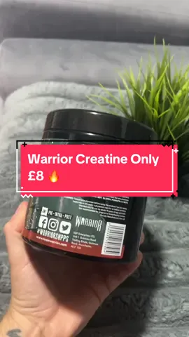 Stop paying double the price in supermarkets for creatine  #warrior #creatine #supplements #proteinpowder #Fitness #gym #TikTokMadeMeBuylt 