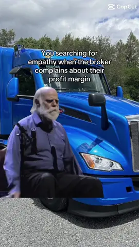 “It's the world's smallest violin, and it's playing just for you.” 🎻 #truckerlife #trucking #broker 