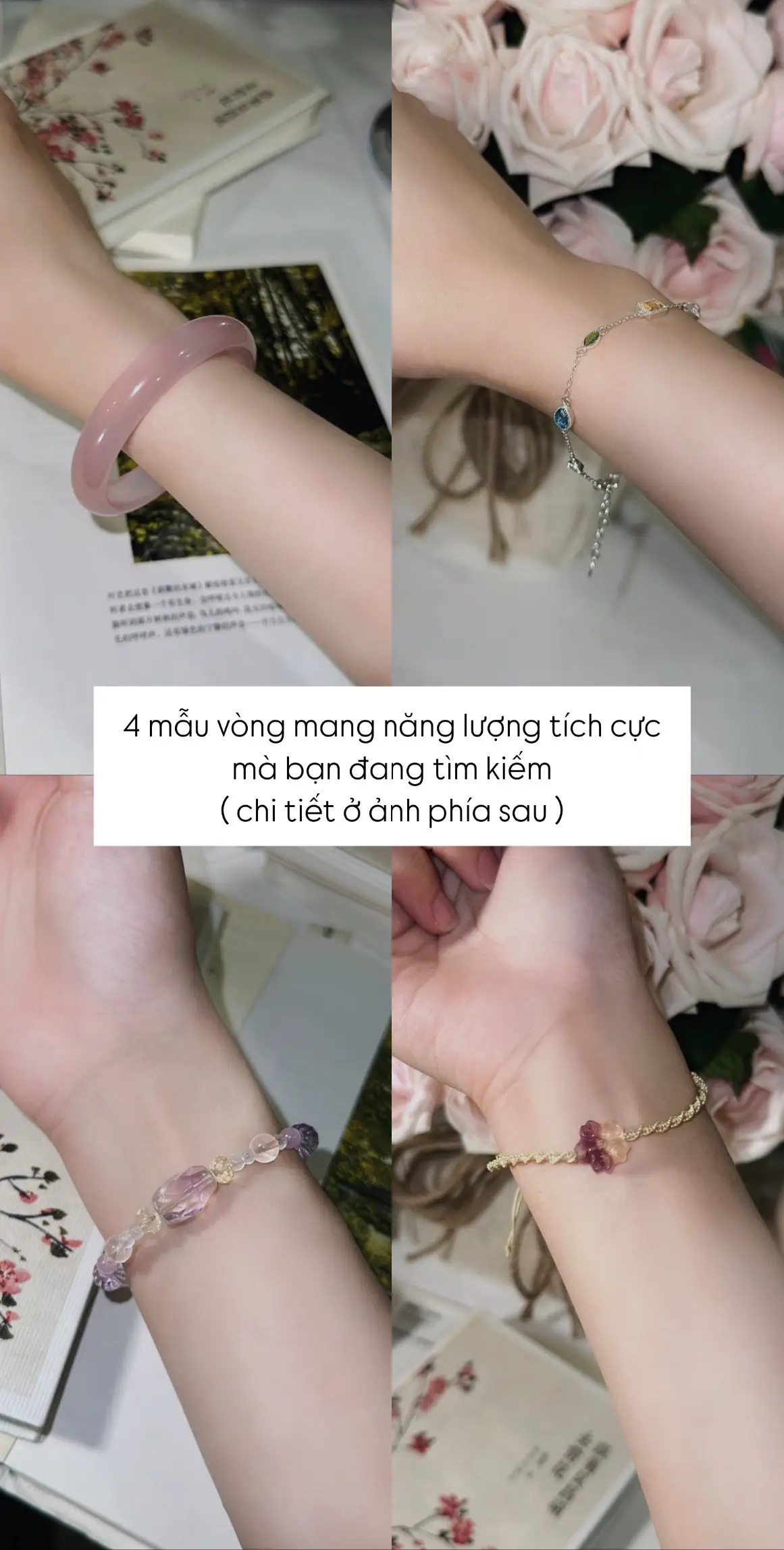 an yên cùng vòng xinh của @Chiêu Gemstone 🕊️✨ mng có thể tìm mẫu vòng giống mình hoặc các mẫu vòng khác tại i/ggg: chieu.gemstones nhé 🕊️✨ #healing #crystal #gemstone #healing #healingcrystals #fyp #foryou