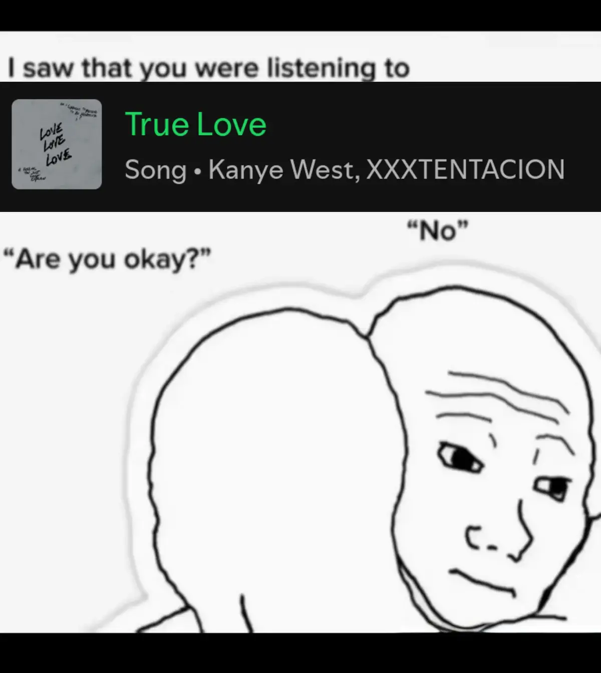 #xxxtentacion #fypdong #fypp #foryou #music #kanyewestlover911 #kanyetok #kanyewest #ye #kanye #originalcontent #original #edit #yeezus #yeezy #pop #hiphop #rap #foru #TrueLove #sadsong #sad #hopecore 