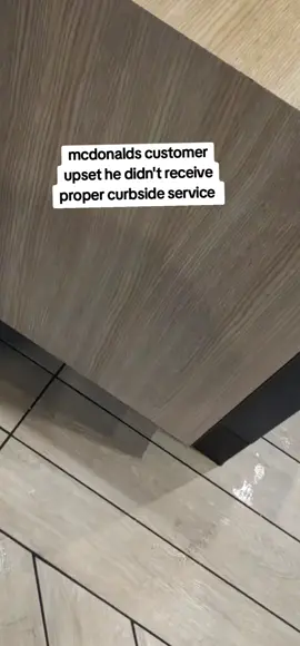 mcdonalds customer unhappy he didn't recieve proper curbside service due to bad weather and demands a refund  williammurphy6708 #mcdonalds #curbsidepickup  #customerservice 