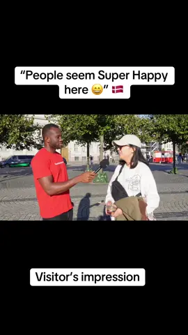 Visitor’s first impression of Denmark (Copenhagen) 🇩🇰. Link to Full video in my bio🎥 #frypgシ 
