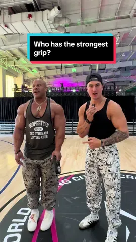 Which bodybuilder has the strongest grip?? Who do you want to see next?