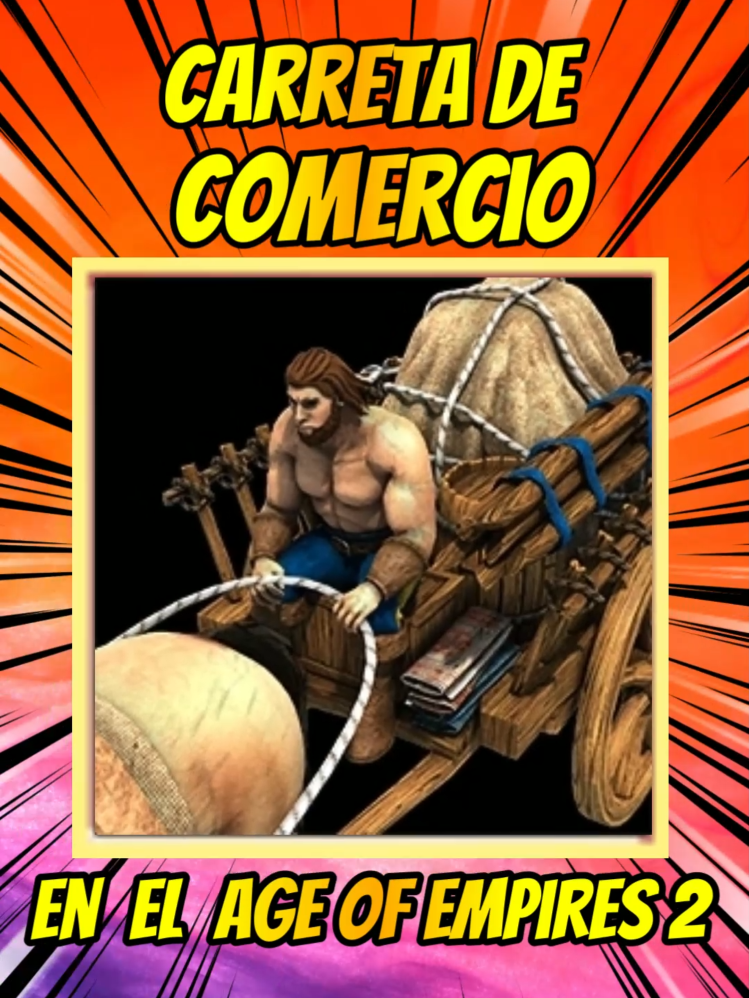 CARRETA DE COMERCIO 🛒🐴En  Age of Empires 2 #twitch #ageofempires2 #historia #ageofempires #curiosidades #aoe2 #aoe2de #aoe2definitiveedition #gaming #estrategiaageofempires #datazoaoe #streamers #medievo#aztecas #mayas #imperioazteca #imperiomexicano #comercio #mercados #edadmedia #medieval