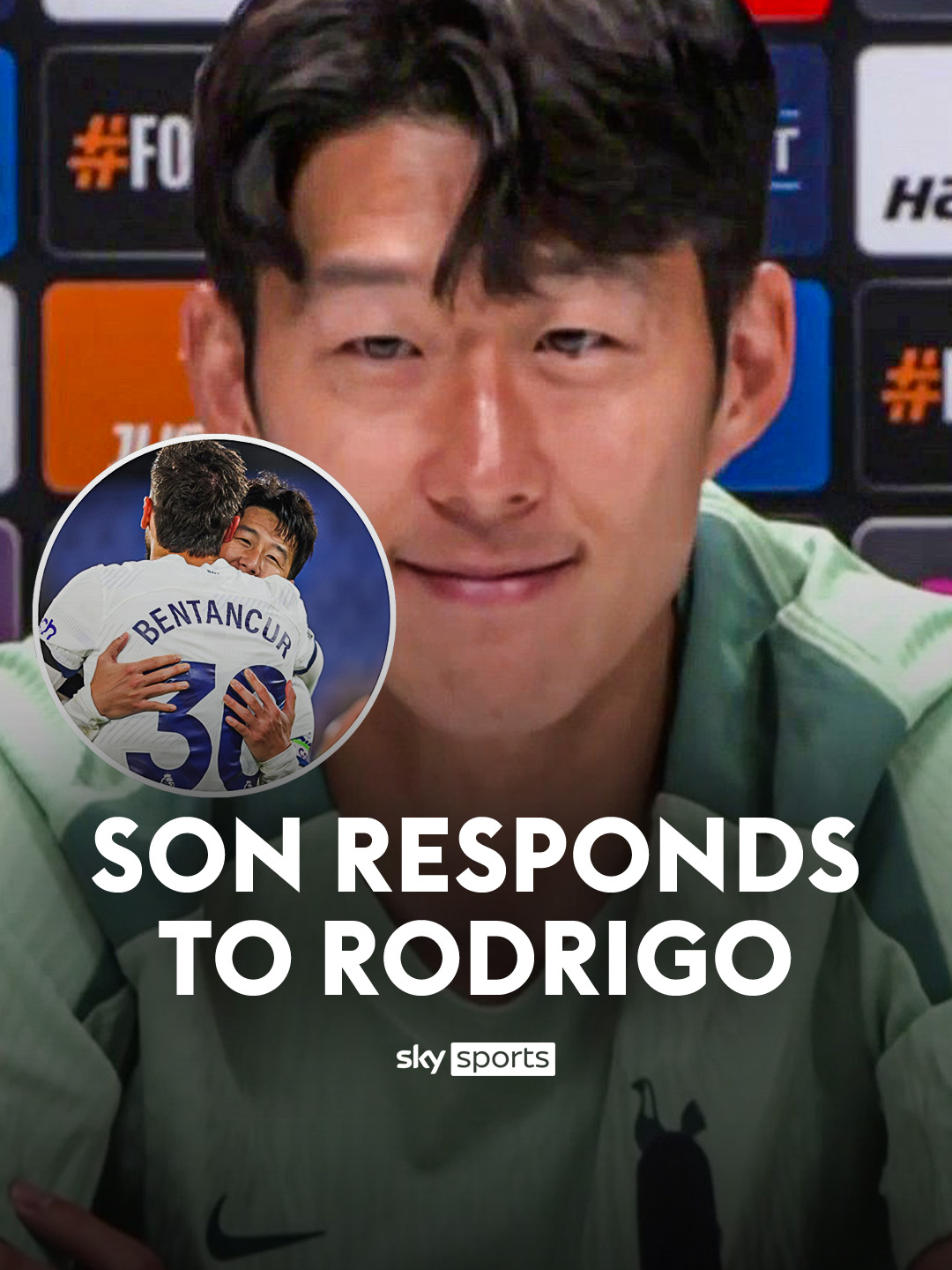 Sonny responds to Rodrigo Bentancur's charge from the FA 🗣❌ #sonny #bentancur #spurs #tottenham #interview #footballtiktok #fa #news