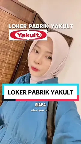 Siapa yang mau kerja di Pabrik? Untuk lulusan SMA sederajat dan freshgraduate. Terbuka untuk banyak posisi salah satunya operator, packing, quality control. Kamu siap apply? #jasacv #ownerwova #lowongankerja #loker #lokerbumn #yakult #lokerpabrik #buruhpabrik #buruhpabrikcikarang 