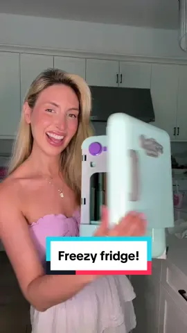 This is crazy!! 😱 Unboxing the new cookeez makery freezy fridge!! 😱🥶❄️