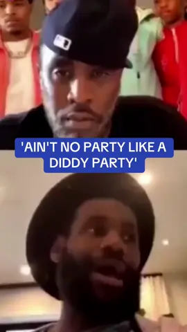 Social media's comprehensive history has ensnared LeBron James in wild, baseless allegations amid the widening fallout from the Sean 'Diddy' Combs scandal. Recently, a four-year-old livestream of James talking to Combs has resurfaced, showing the Los Angeles Lakers star declaring: 'Ain't no party like a Diddy party.' Consequently, fans have used the clip to link James to Combs' alleged crimes without any evidence. #diddy #lebron #pdiddy #NBA #lakers 