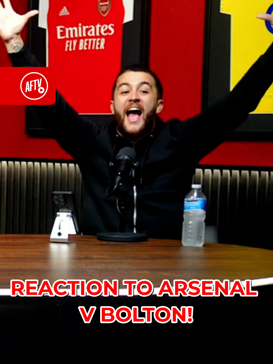 🎥 Highlights of the reaction from Arsenal 5-1 Bolton. What a performance! 🔥 #MatchDayLive #AFTV #Arsenal #PremierLeague #MikelArteta