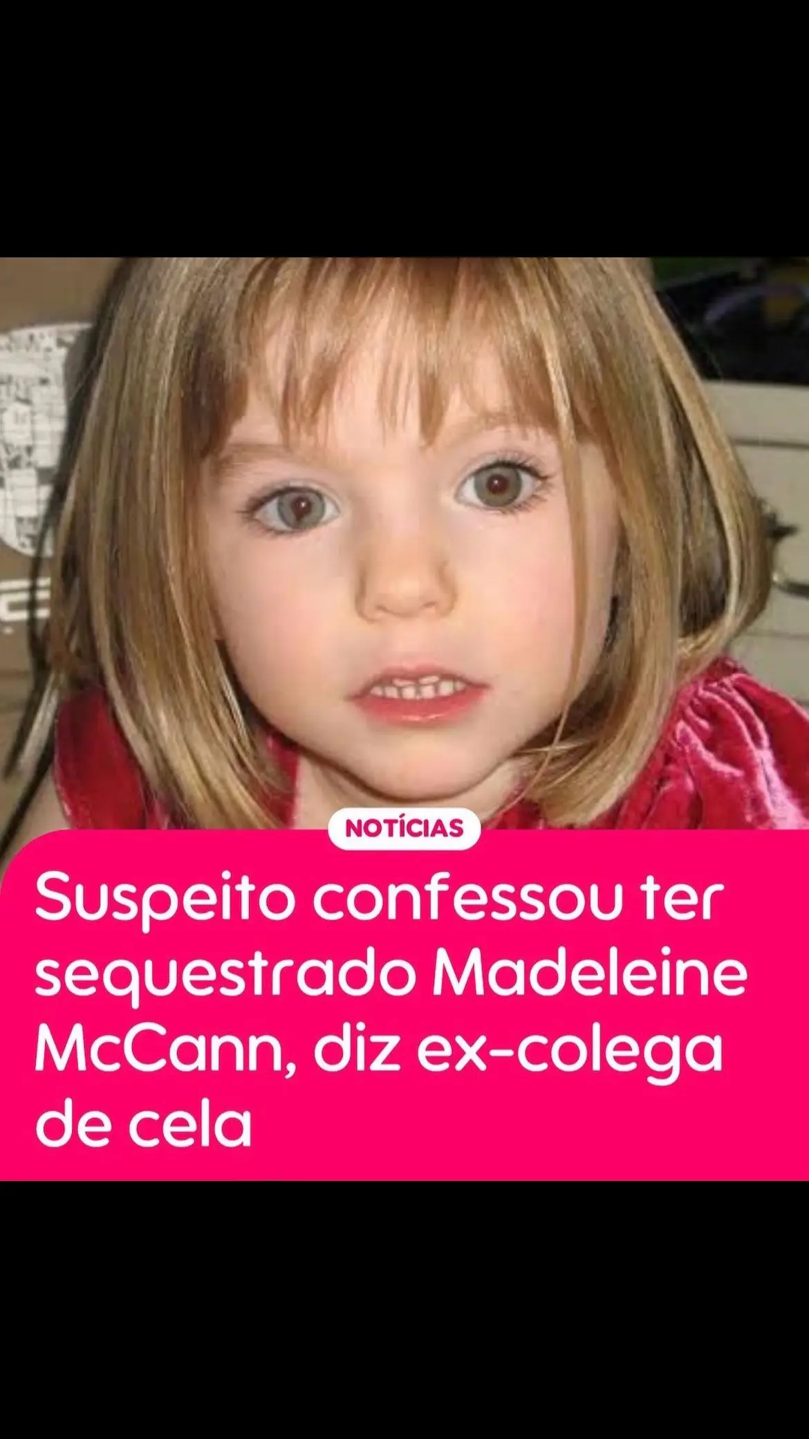 O alemão Christian Brueckner, suspeito pelo desaparecimento de Madeleine McCann, confessou ter sequestrado uma criança em Portugal, segundo um ex-colega de cela. A confissão teria começado quando Brueckner perguntou ao colega se ele também estava preso por delitos contra crianças. A informação foi dada pelo ex-companheiro de cela Laurin Codin nesta quarta-feira (25) em uma audiência, segundo informações do The Sun. O suspeito contou ter sequestrado uma menina durante uma tentativa de furto, diz Codin. De acordo com o homem, Brueckner revelou que estava em um hotel de luxo e entrou pela janela de um apartamento para furtar dinheiro e jóias, mas não encontrou. Viu a garota e a levou consigo. Investigado também teria questionado o colega se era possível retirar DNA de uma criança. 