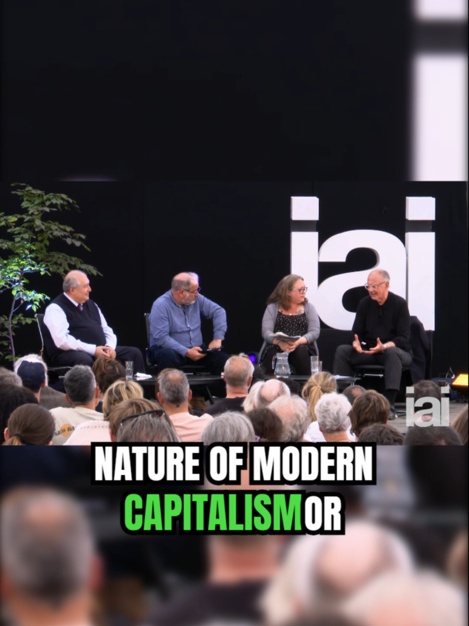 Ali Allawi discusses how and whether government can control industry and ensure companies operate in the public interest and how governments struggle to regulate large corporations | #philosophytiktok #politics #capitalism #aliallawi