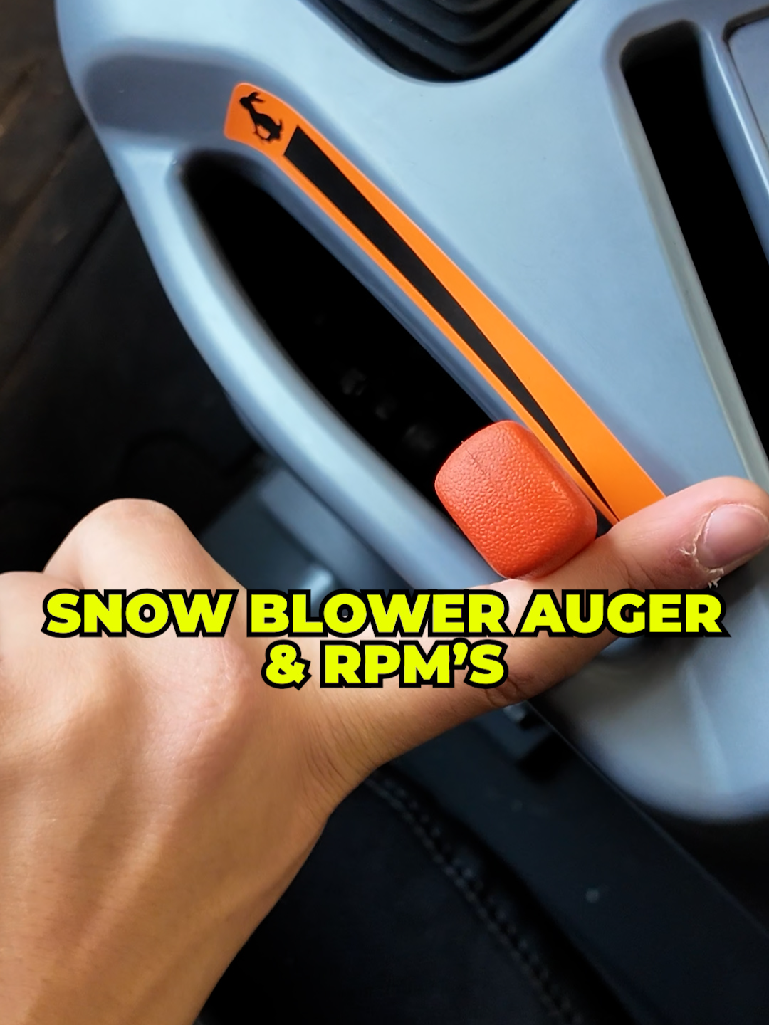 Tractor Training: How to turn on the snow blower auger and raise those RPMs! #kubotatractors #kubota #snowremoval #snowblowing #pronovost