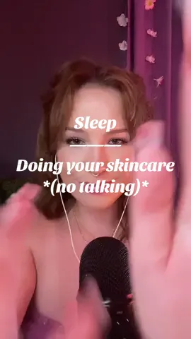 Bye bye acne  #asmrforsleep #skincareasmr #notalkingasmr 