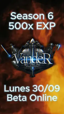 Nos Volvemos a Ver! Beta Online Dia Lunes 30/09, Pronto mas Informacion! #mu #muonline #fyp #fyppppppppppppppppppppppp #parati #servidor #juegos #juegoonline #mmorpg #season6
