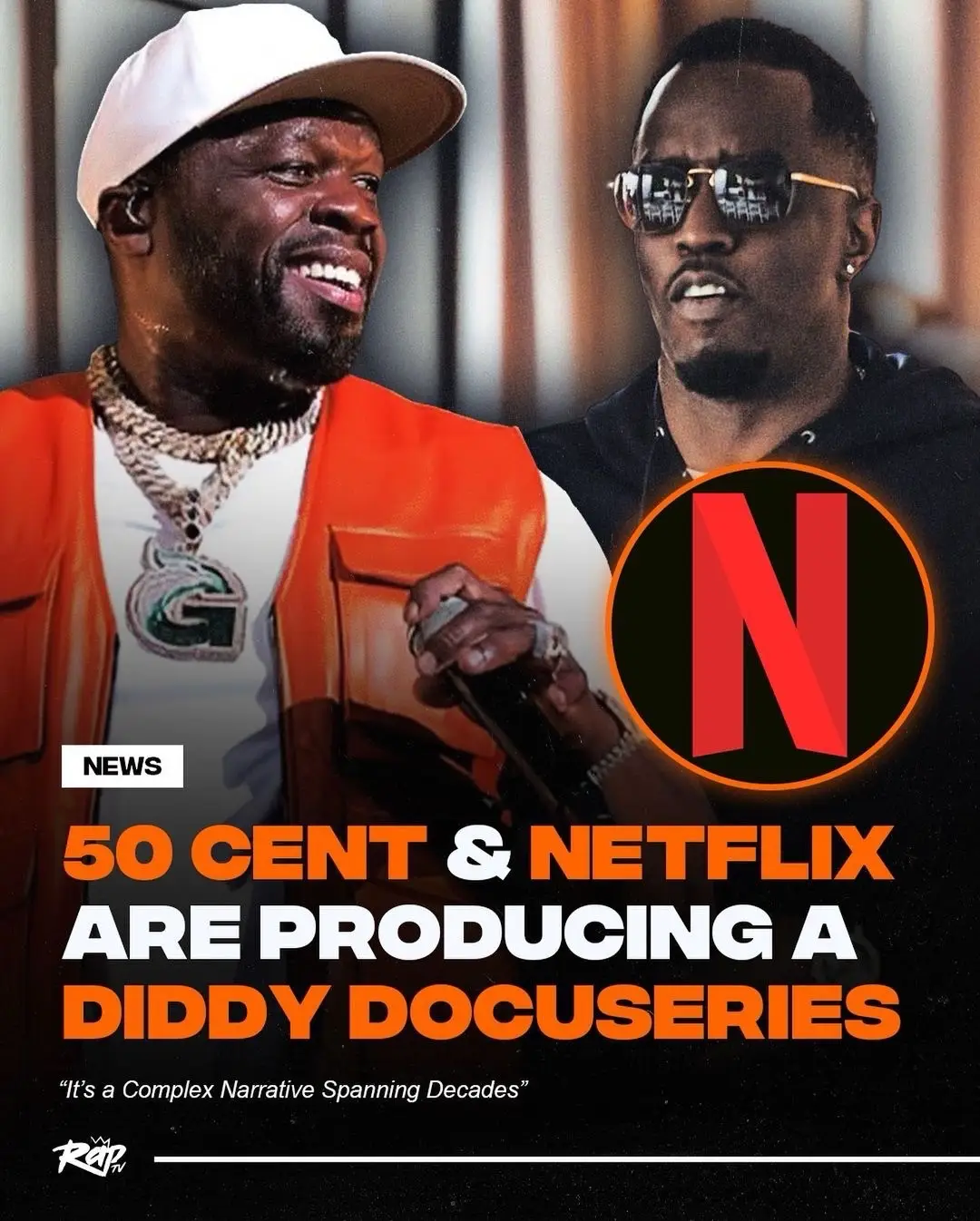 Are y’all tuning in to #50Cent’s #Diddy docuseries⁉️👀 #RapTV #50centchallenge #pdiddy 