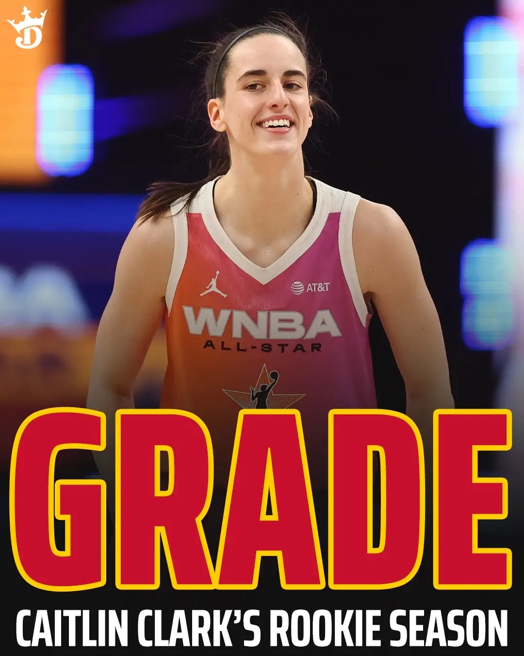 From A-F, how did Caitlin Clark’s rookie season in the WNBA grade out? 🤔 #caitlinclark #indianafever #WNBA #wnbaplayoffs #NBA #basketball #wnbadraft 