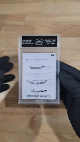 Barney Hill UFO Sketch Trading Card by SAUCER - Available Now! 🛸 . . . #BarneyHill #BettyHill #UFOSketch #UFOdrawing #1961 #UFOexperience #UFO #UAP #UFOs #UAPs #UFOsAreReal #UFOsighting #AlienSighting #BarneyHillTradingCard #TradingCards #Collectibles #UFOtradingcards #UFOcollectibles #SaucerTradingCard #Saucer #SaucerCo #TheSaucerCompany