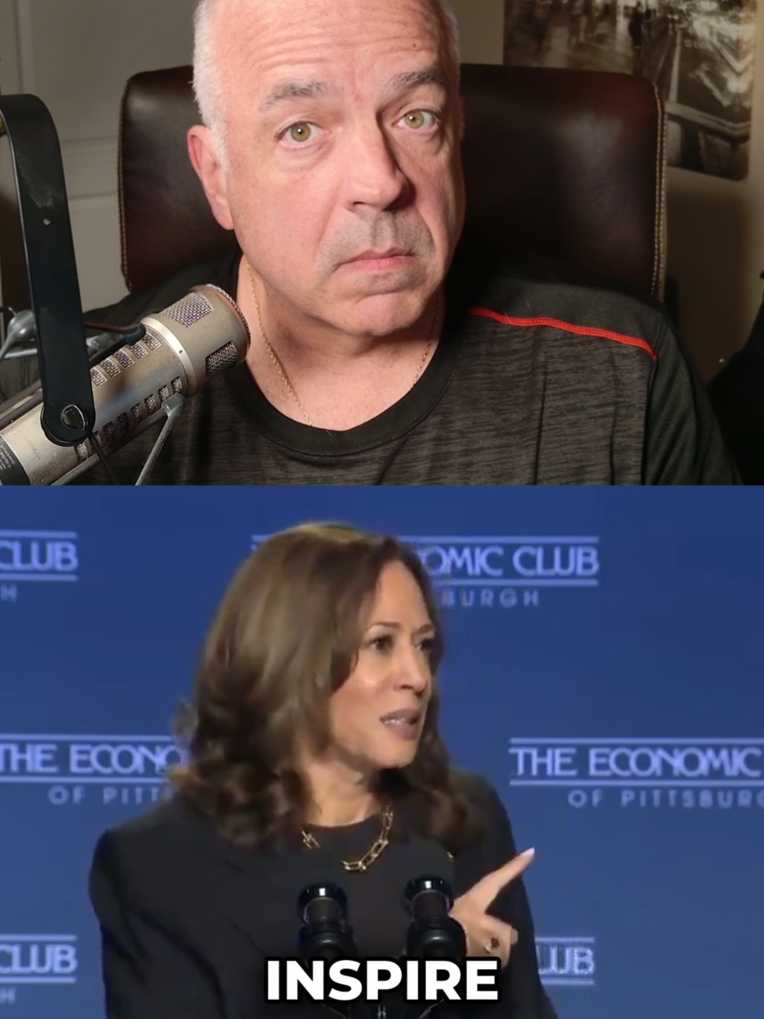 Would you like a word salad?  Kamala Harris talked business at the Economic Club of Pittsburgh.  You know she is saying?  #news #money #economy #fyp