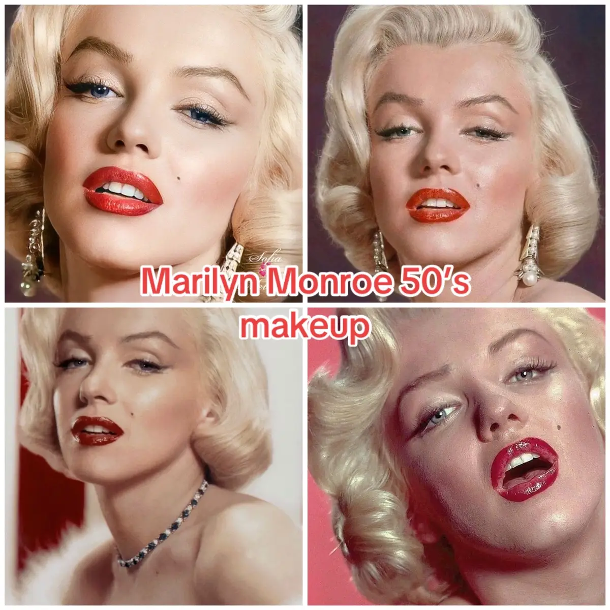 #marilynmonroe #marilyn #monroe #beauty #makeup #nomakeup #vintage #50s #60s #fyp #viral