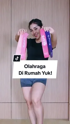 Receh tapi bisa bikin goals tahun ini tercapai! #resistanceband #workoutband #olahragadirumah #homeworkout #olahragasambilrebahan 