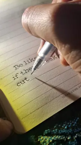 be like glass...