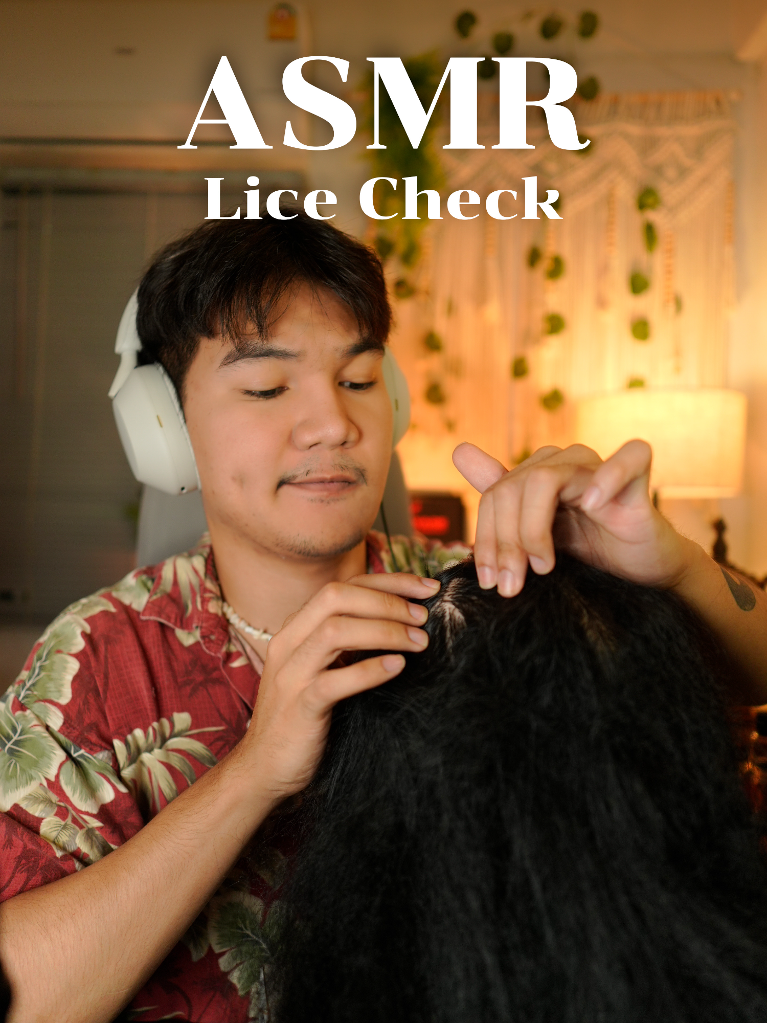 ASMR Lice Check #asmr #asmrlicecheck #asmrhair #asmrroleplay