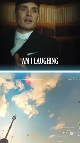 Am I laughing is cold 🥶 turns out they were jokers #tommyshelby #peakyblinders #tvshow #cod #viral 