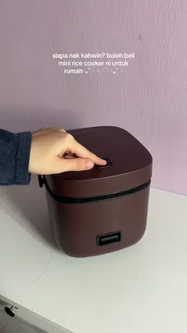 yang single boleh la belikan utk kengkawan ya 🙂‍↕️ #miniricecooker #hadiahkahwin 