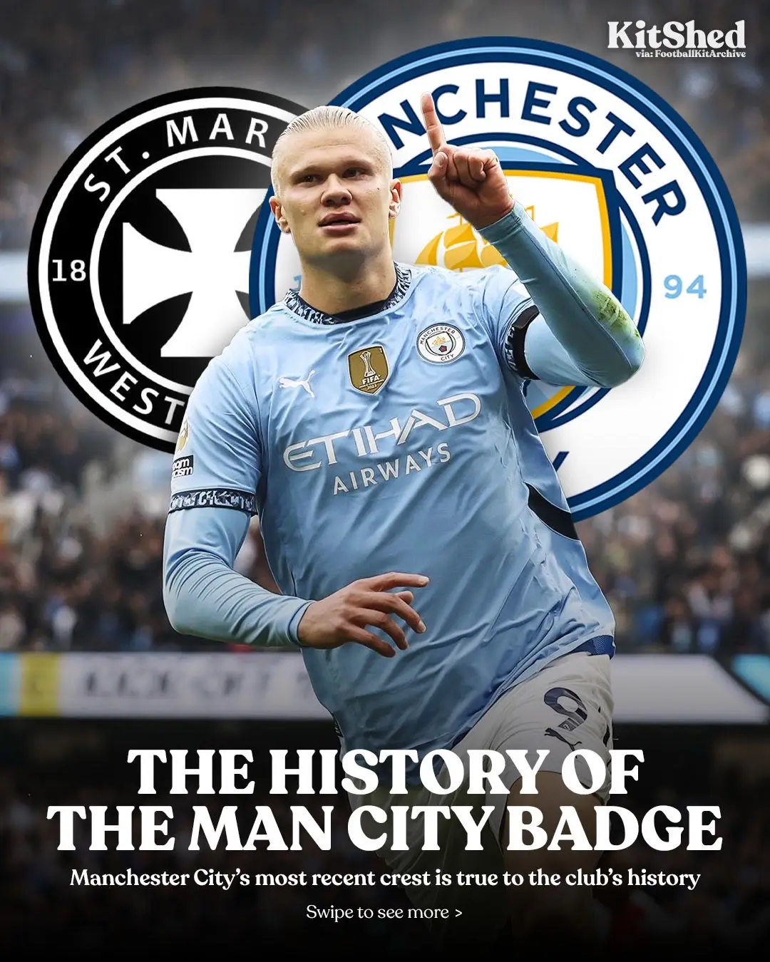 Which Man City badge is the best? #FootballShirts #FootballKits #SoccerJerseys #MCFC 