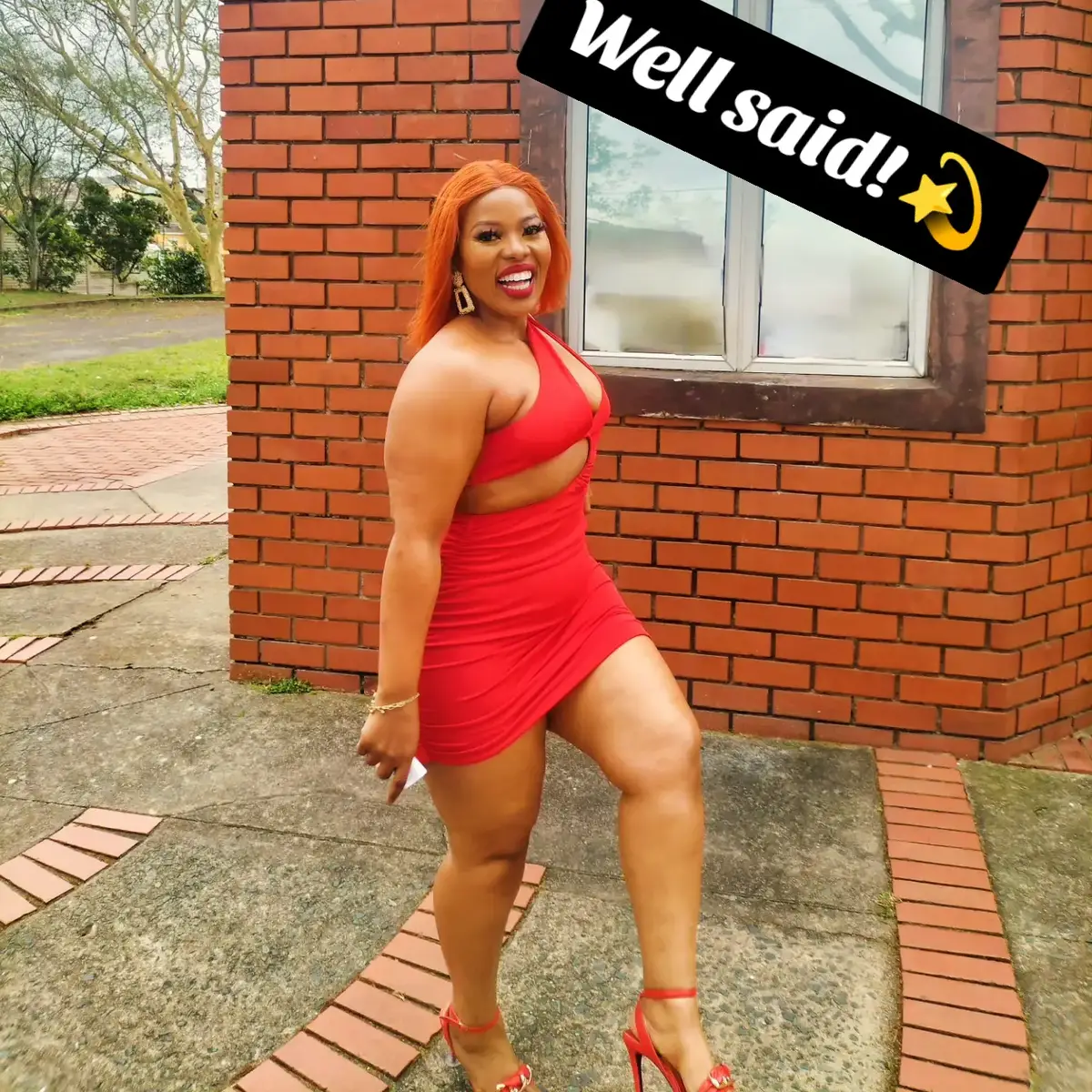 #ladyinred #orangehair #SAMA28 #fypシ #fypviralシ #themood #atwork #tiktok #