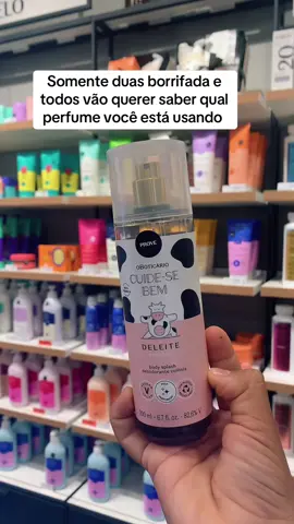 Body Splash Deleite! #splash #perfumes #bodysplash #deleite #cuidesebem #perfumaria #perfimes