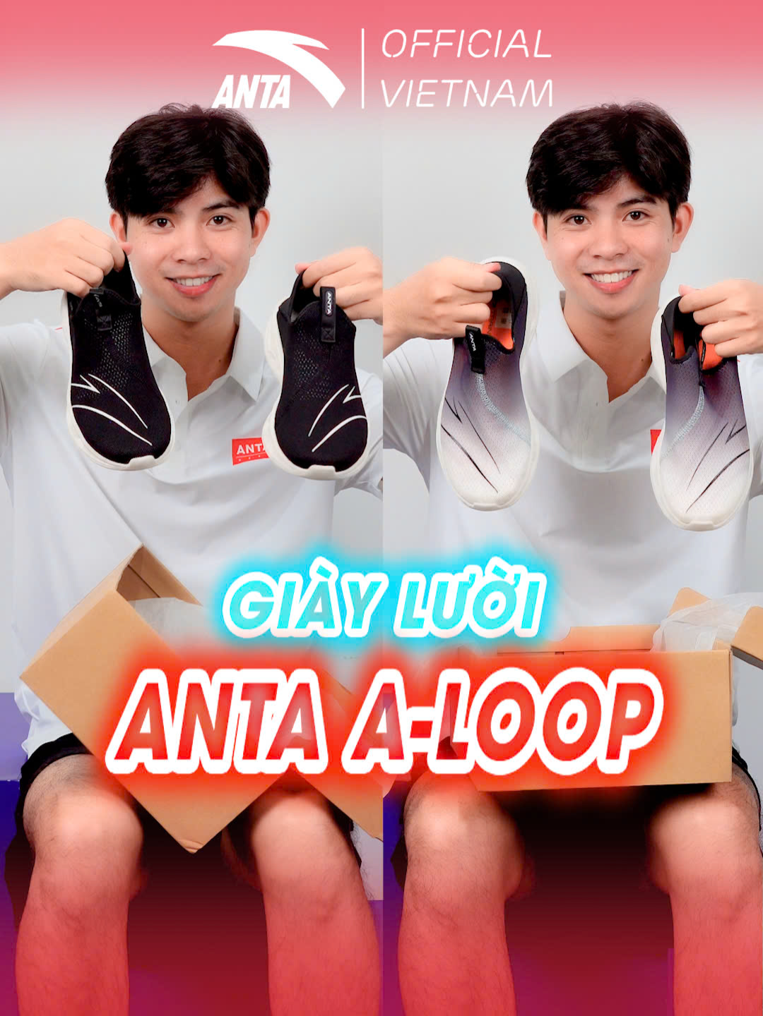 Giày lười cho ngày lười - Anta A Loop Slip On Nam#anta #antavietnam #antasports #sliponshoes#sneaker #trainingshoes#giàylười #muataitiktokshop #tiktokshopmall