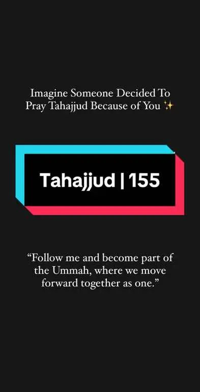 “For indeed, with hardship [will be] ease. Indeed, with hardship [will be] ease.” (94:5-6) #fyp #muslimtiktok #tahajud 