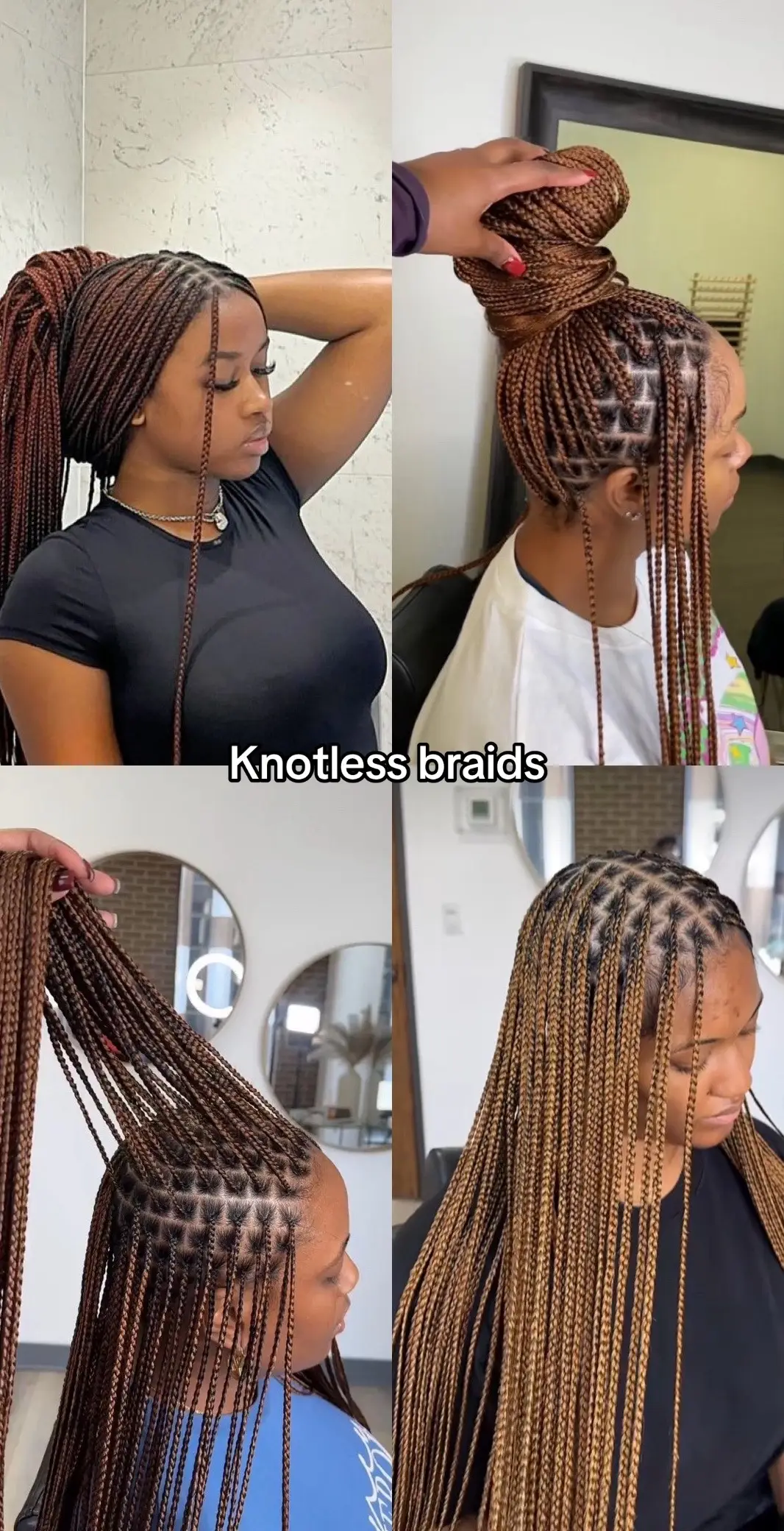 #braids #knotlessbraids #bohobraids #fulanibraids #bobbraids #hairinspo 