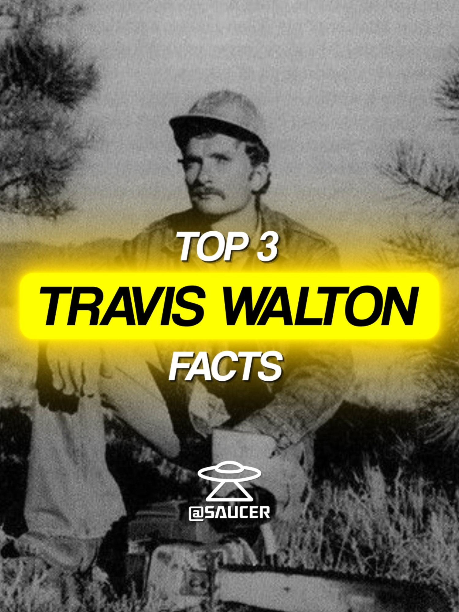Top 3 Facts on the Travis Walton Alien Abduction case. 🛸 . . . #TravisWalton #Facts #AlienAbduction #UFOencounter #UFOmystery #UFOfacts #Mysteries #Saucer #SaucerCo #TheSaucerCompany