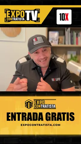¡Acompáñanos en Expo Contratista los días 4 y 5 de octubre en el Cobb Galleria Centre, Atlanta, GA! Estaremos con Javier Pulido, representante del Programa Latino de 10X de Grant Cardone, quien ofrecerá un seminario informativo sobre ventas, procesos y estrategias de marketing para contratistas hispanos. ¡Descubre el sistema de 10X Latinos de Grant Cardone, una formación valuada en miles, pero totalmente gratuita en Expo Contratista! No te pierdas esta oportunidad única.