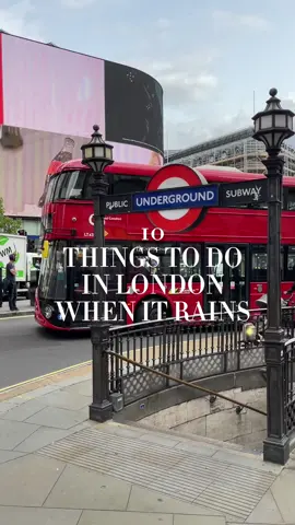 10 things to do in London when it rains ☔️ #my_ldn  📍Moulin Rouge! The Musical @Moulin Rouge! The Musical UK  📍Bubble Planet @Bubble Planet Experience  Use promo code YAROSLAVA10 to get 10% off your ticket until 31 October 2024 📍Java Whiskers Cat Café @Java Whiskers  📍Tower bridge   📍Paradox museum @Paradox Museum London  Use promo code YAROSLAVA10 to get 10% off your ticket until 30 September 2024 📍The FRIENDS™ Experience: The One in London  📍Fairgame @Fairgame 🍭  📍The Wallace Collection - FREE  📍Moco museum @Moco Museum  Use promo code YAROSLAVA10 to get 10% off your ticket until 30 September 2024 📍Junkyard Golf Club, Camden Market @Junkyard Golf Club @Camden Market  #thingstodoinlondon #londonthings #londonthingstodo #visitlondon #london🇬🇧 #londonlife #feverambassador #immersiveexperience #immersiveart #londonmuseum #londonmuseums