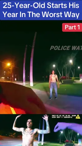 25-Year-Old Starts His Year In The Worst Way #cops #police #viral #usa #flypシ 