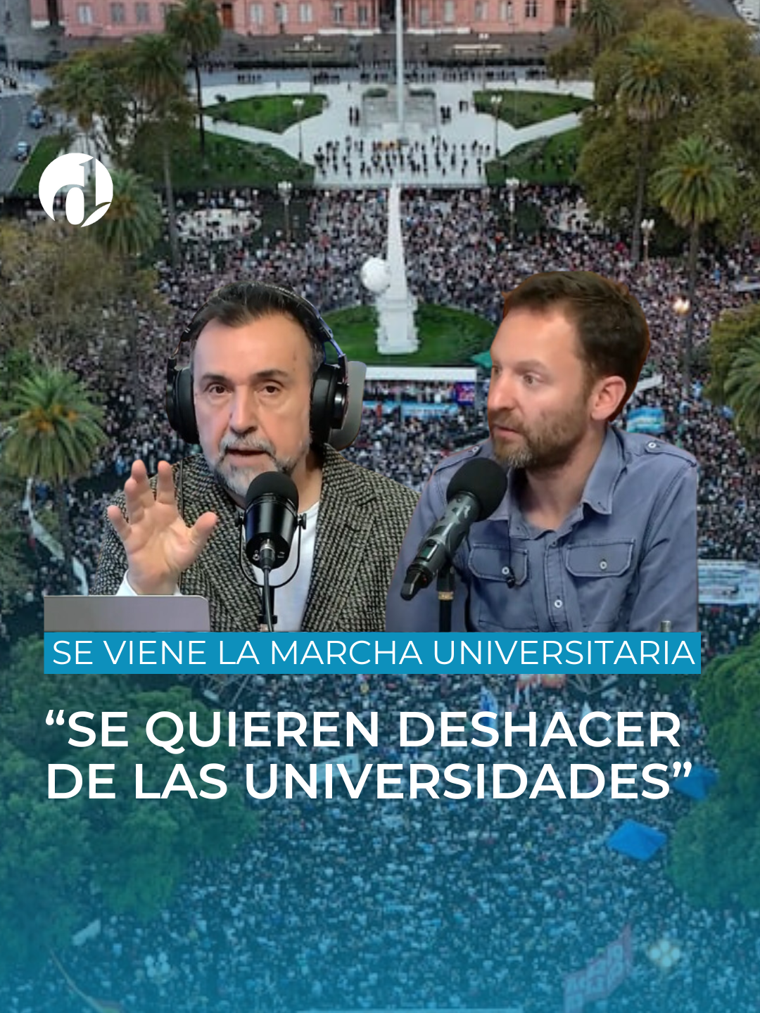 Todos a la Marcha Nacional Universitaria Roberto Navarro y Ari Lijalad explicaron el plan de Milei para destruir la universidad pública y acabar con la Argentina como país productivo #ElDestape1070 #RobertoNavarro#Milei #MarchaUniversitaria #UBA