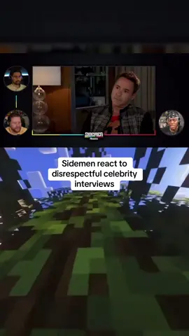 Sidemen react to ‘celebrities vs disrespectful interviewers’  #sidemen #reaction #funny #meme #robertdowneyjr #tomhardy #filmtok 