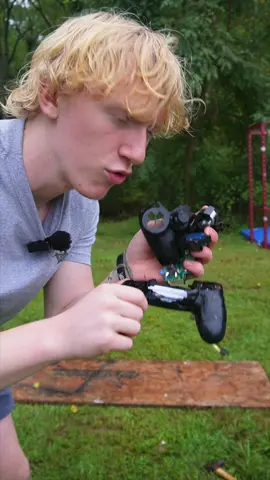 How Hard Is It To Break A PlayStation Controller? #fyp 