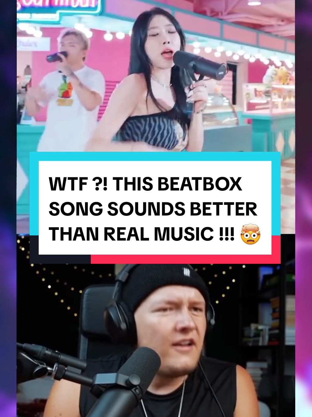 These beatboxers make covers of music that sound even better than the original !! 🤯 @Beatpellahouse 비트펠라하우스 @Chezame  #beatbox #reaction #music 