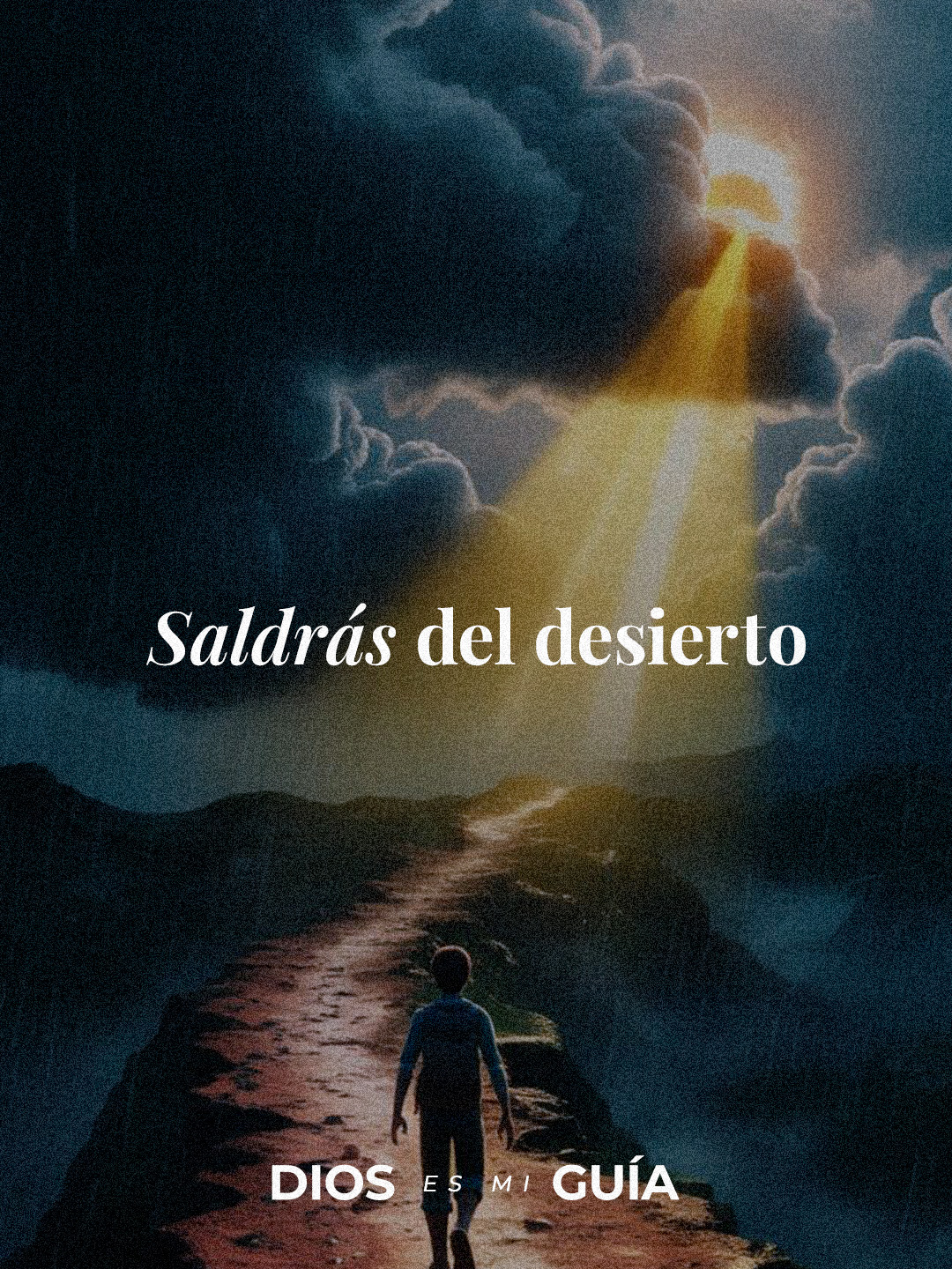 Sigue creyendo que yo te sacaré del desierto por el que estás caminando #diostedicehoy #oracion #fe #diosesmiguia