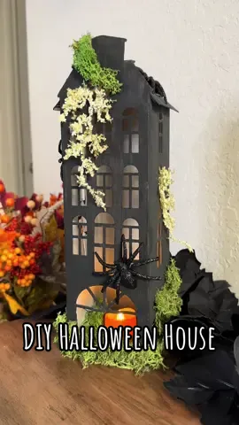 Easy Halloween DIY 🎃 This little @Dollar Tree Christmas house turned spooky was super easy and fun! Let me know what y’all think.  #halloween2024 #halloweendecor #spookyseason #halloweentok #spookyszn #halloweenishere #halloweenideas #halloweentiktok #halloweenfinds #halloweendecorations #spookyvibes #happyhalloween #halloweendiy #DIY halloween ideas halloween decorations spooky vibes halloween decor halloween 2024 halloweentok spooky season halloween tiktok halloween diy