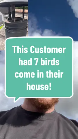 Birds, Debris and weather geting in your chimney? Let us help you fix that 😉 #wilkinschimneysweep #chimneysweep #cowls #chimneys 