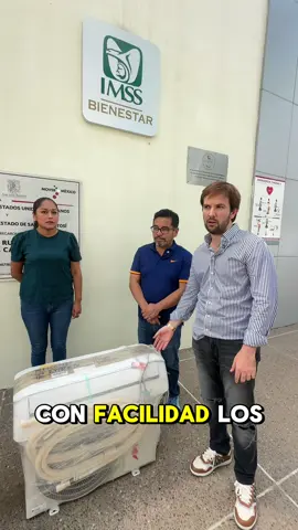 Hace unas semanas, recibimos una solicitud urgente del Hospital de Axtla de Terrazas por la falta de aire acondicionado en áreas clave, incluyendo el quirófano. Con el apoyo de la @Fundacion Gesa logramos entregar 3 aires acondicionados que mejorarán las condiciones de uno de los hospitales más importantes de la Huasteca Potosina. Este es solo el inicio de muchas más acciones que estaremos realizando en nuestro estado de San Luis.